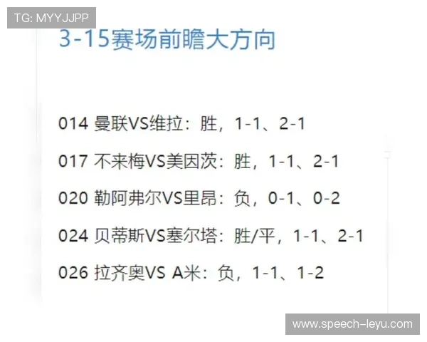 豪门对决再掀高潮本轮联赛焦点战全方位深度解析与前瞻观察最新速递
